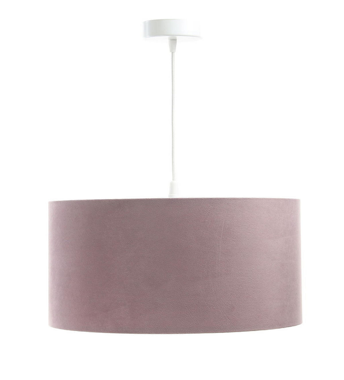 HÄNGELEUCHTE Rosa 50/25 cm - Pink/Weiß, Kunststoff (50/0.8/25cm) - ONZENO