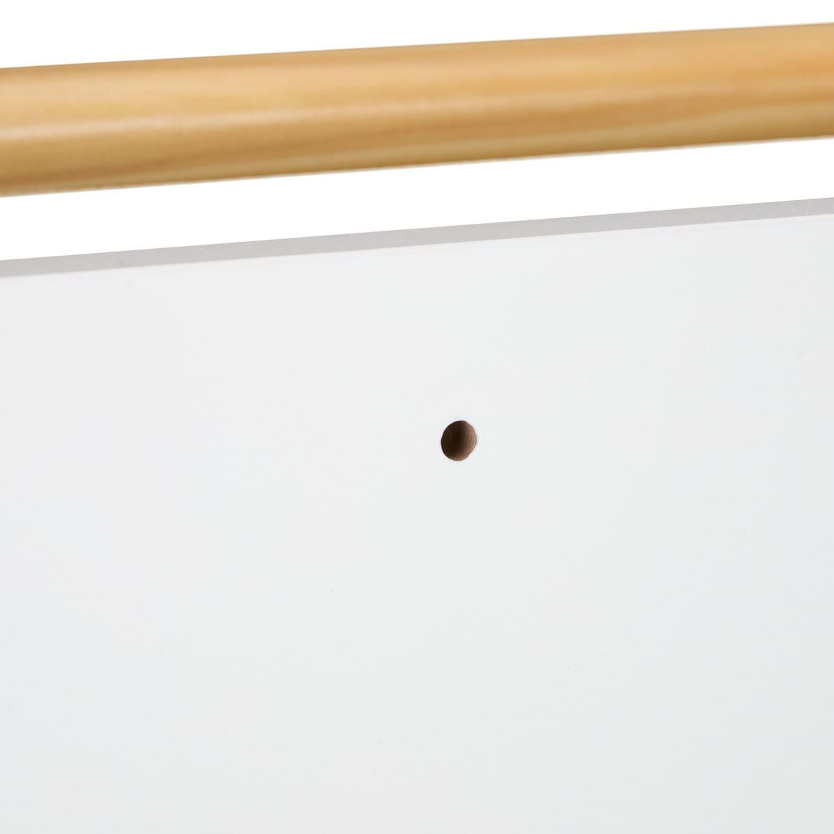 KINDERREGAL - Weiß, Holz/Holzwerkstoff (60/62.5/12cm) - Relaxdays