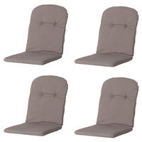 GARTENSTUHLKISSEN Panama 96/45 cm 4er-Set - Braun, Textil (96/5/45cm) - Madison