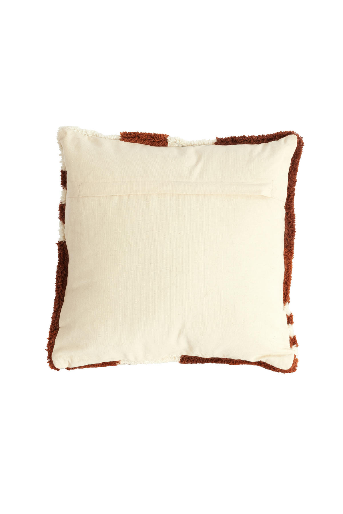 DEKOKISSEN Sylina Braun 45/45/10 cm - Braun, Textil (45/45cm) - Light & Living