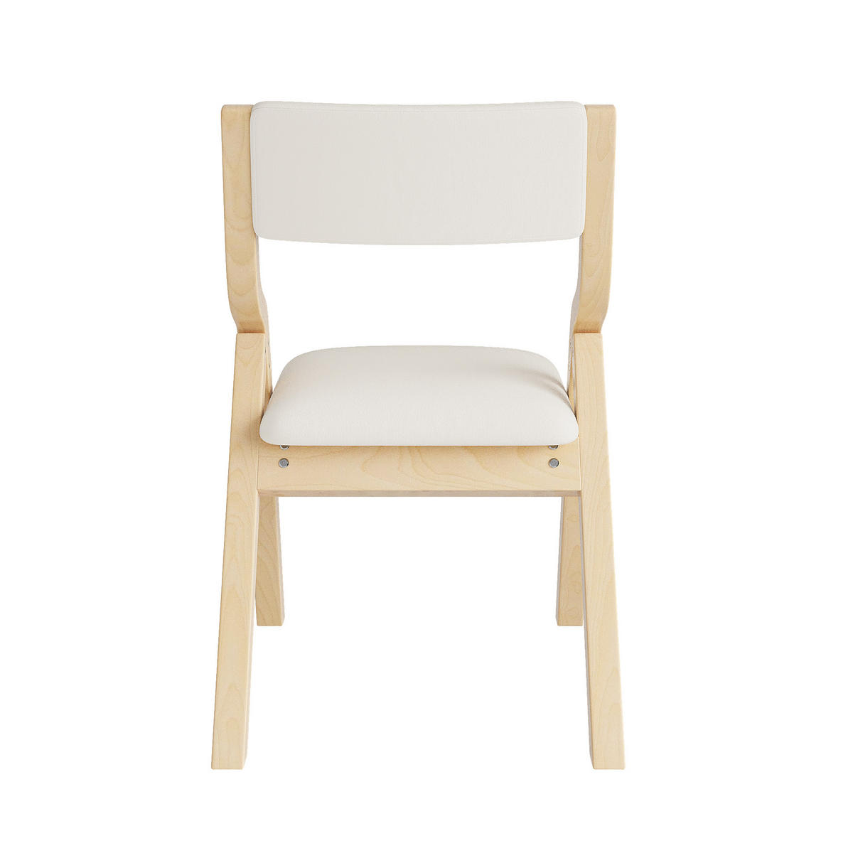 ESSZIMMERSTÜHLE 4er-Set Klappbar Massivholz Leinen Beige - Beige, Holz (55/81/49cm) - FLIEKS