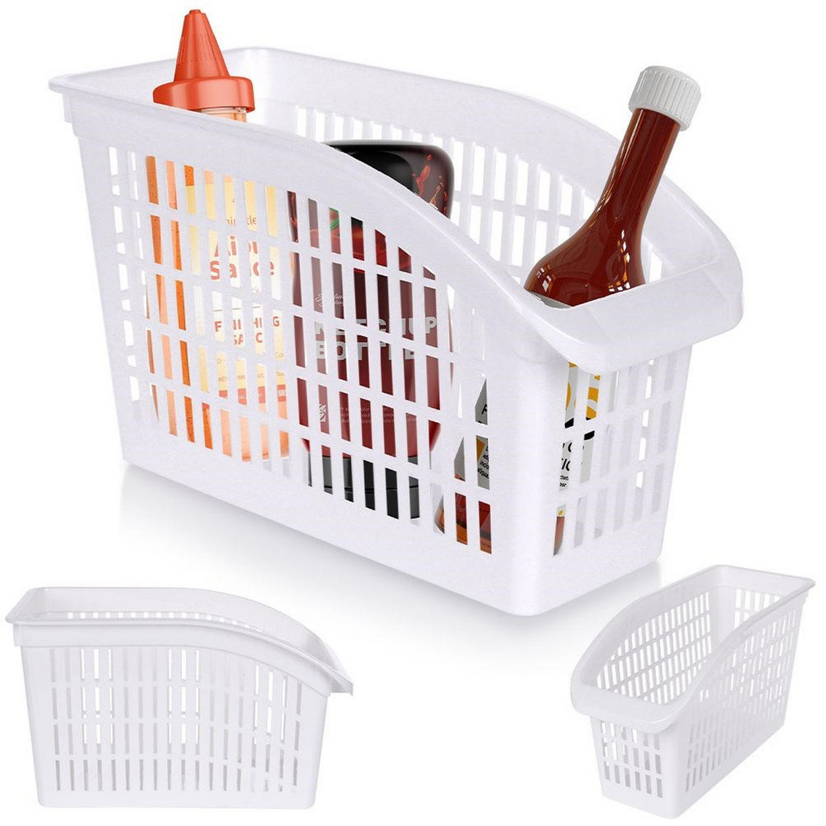 KÜHLSCHRANK-ORGANIZER 29x13x17 cm - Weiß, Kunststoff (29/17/13cm) - Excellent Houseware