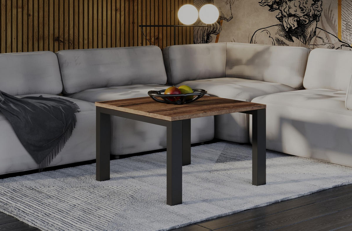 COUCHTISCH Garold - Mooreichefarben, Holzwerkstoff (80/80/55cm) - Endo-Moebel