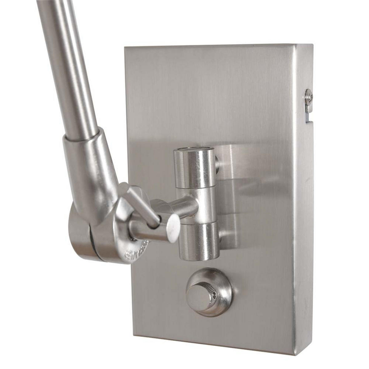 WANDLEUCHTE Prestige Chic Silber - Silberfarben, Metall (15/45/15cm)