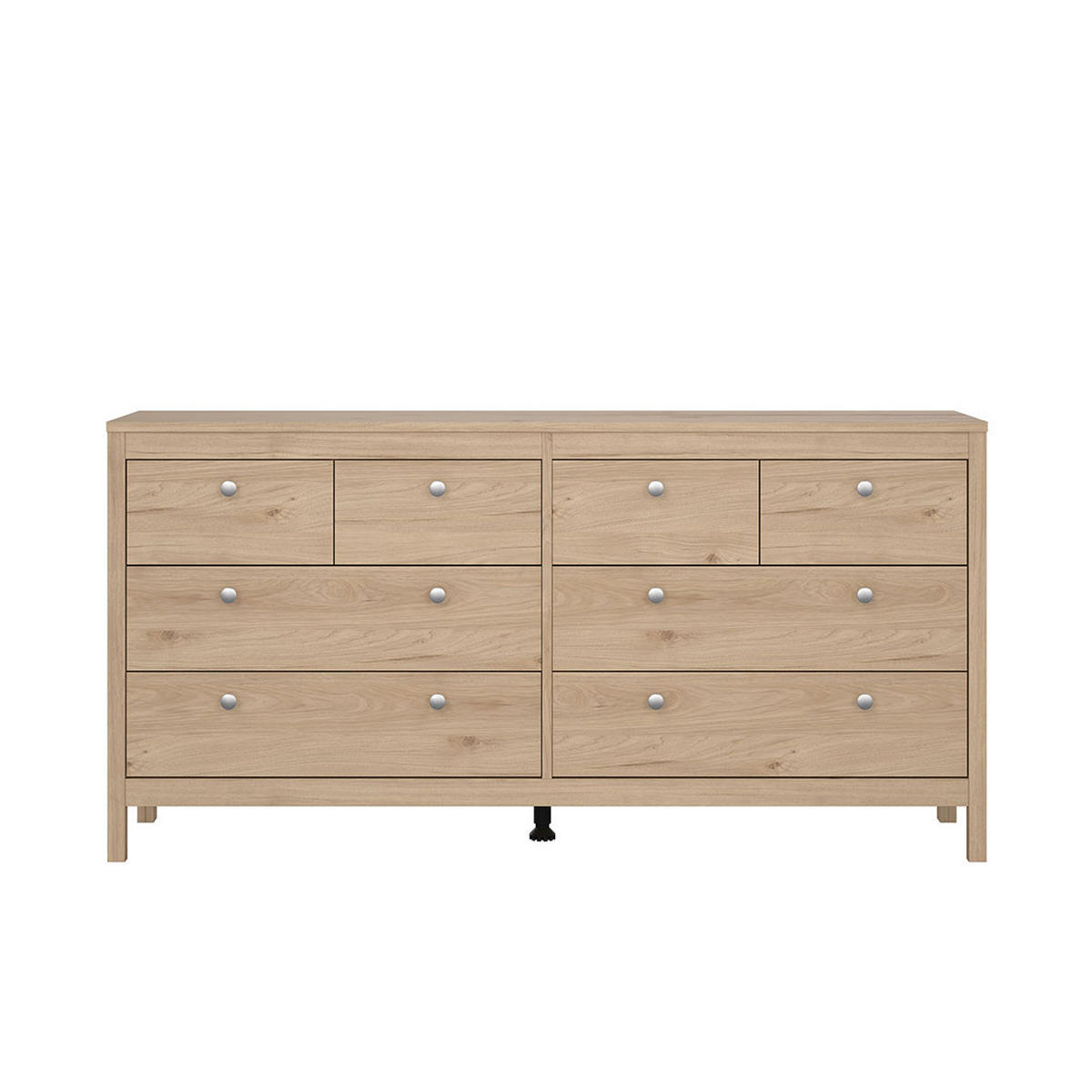 KOMMODE, Madrid, Eiche, Holzwerkstoff, 160 x 39 x 80 cm - Eichefarben, Holzwerkstoff (160/80/39cm) - ebuy24