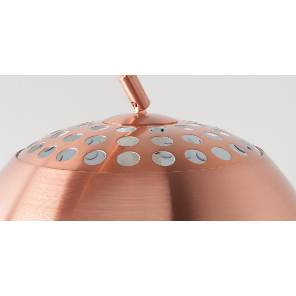 STEHLAMPE Metal Bow Kupfer - Kupferfarben, Metall (158/39/190cm) - Zuiver