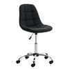 BÜROSTUHL Emily, Stoff Schwarz - Schwarz, Textil/Metall (55/91/55cm) - TPFLiving