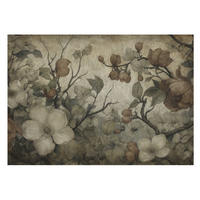 FOTOTAPETE 208x146 cm - Blumenschönheit - Weiß, Textil (208/146cm) - Wallfluent