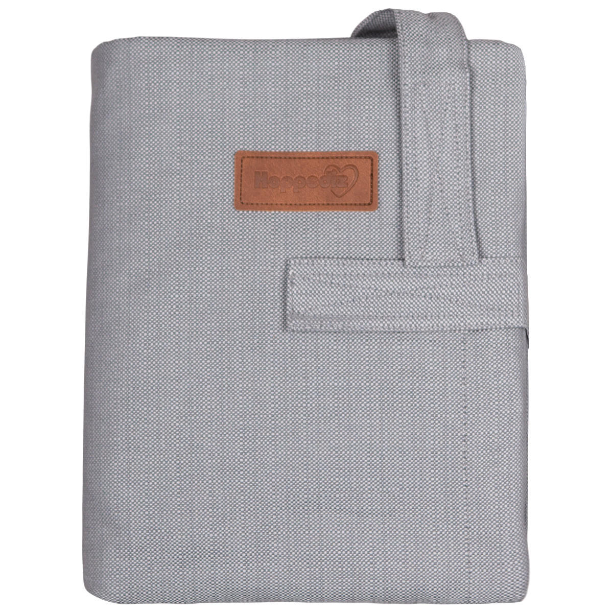 Hoppediz Wickeltaschen Grau 20x3x25 cm