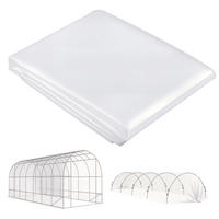 GEWÄCHSHAUSABDECKUNG DE-05727 UV-beständig, wasserdicht Transparent - Transparent, Kunststoff (700/1/800cm) - ComfortXL