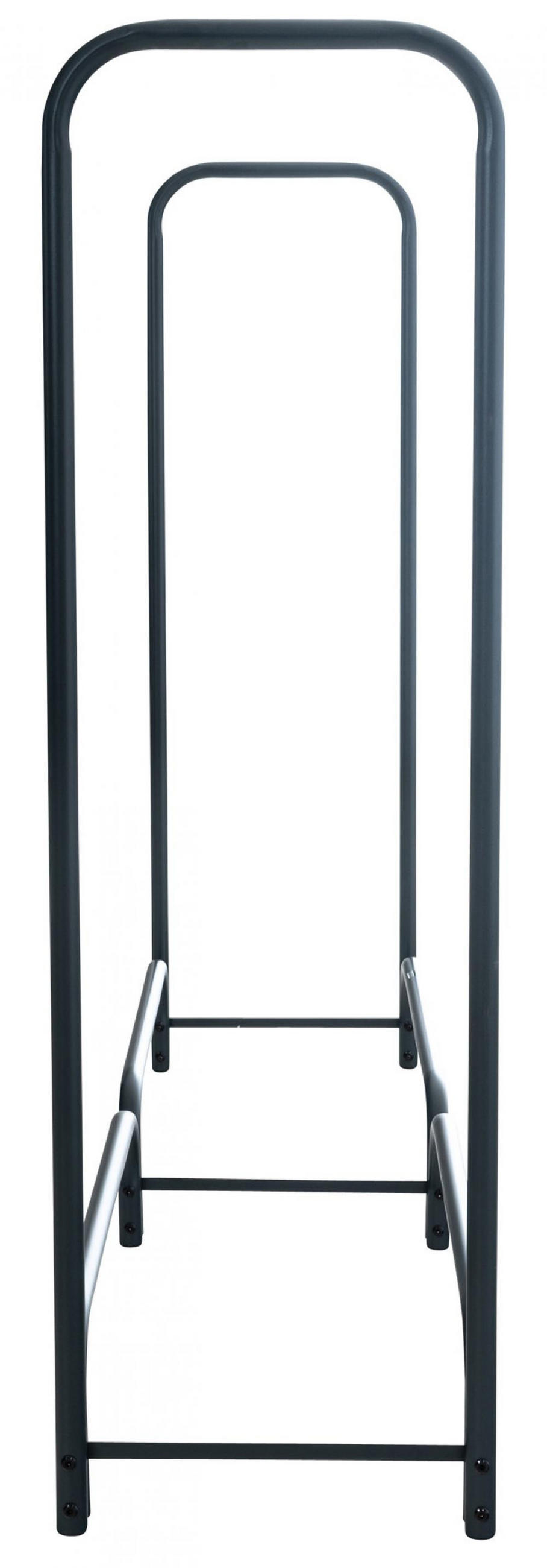 KAMINHOLZREGAL 150/36/120 cm Metall anthrazit - Anthrazit, Metall (150/120/36cm) - CLP