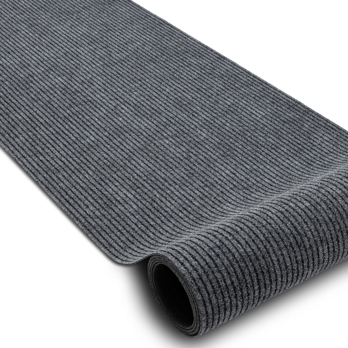 LÄUFER Türmatte rutschfest 200/130 cm - Grau, Textil (200/130cm) - rugsX
