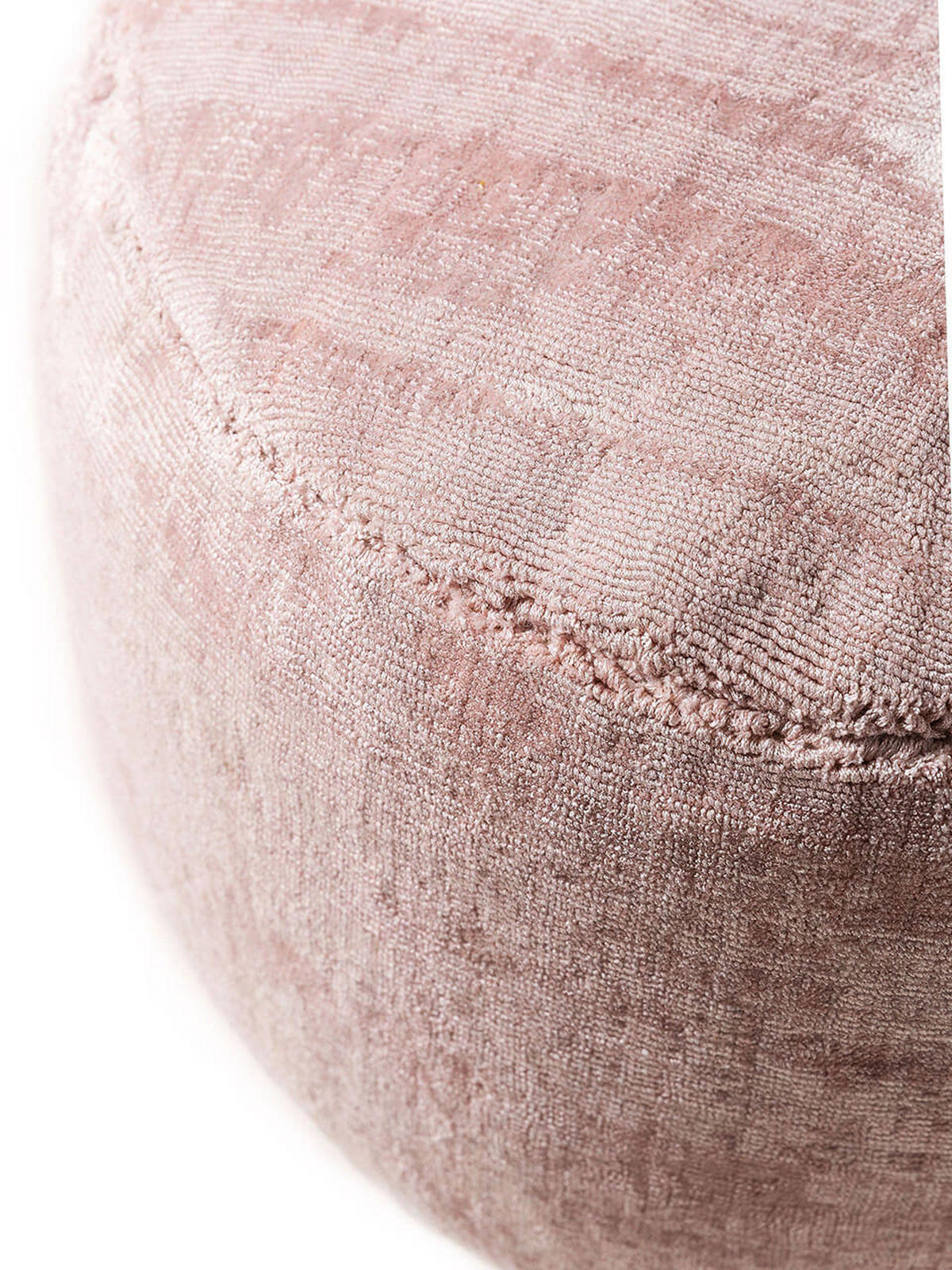 POUF Nova Rosa 55x55x30 cm - Pink, Textil (55/30/55cm) - KUNSTLOFT