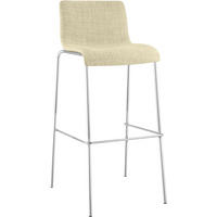 BARHOCKER Hover Stoff 100x43x48 cm creme - Creme, Textil (43/100/48cm) - furnicato