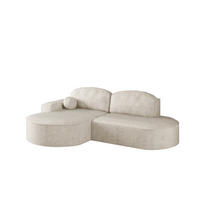 ECKSOFA Girona Mit Schlaffunktion - Weiß, Holzwerkstoff/Textil (278/179cm) - Fun Möbel