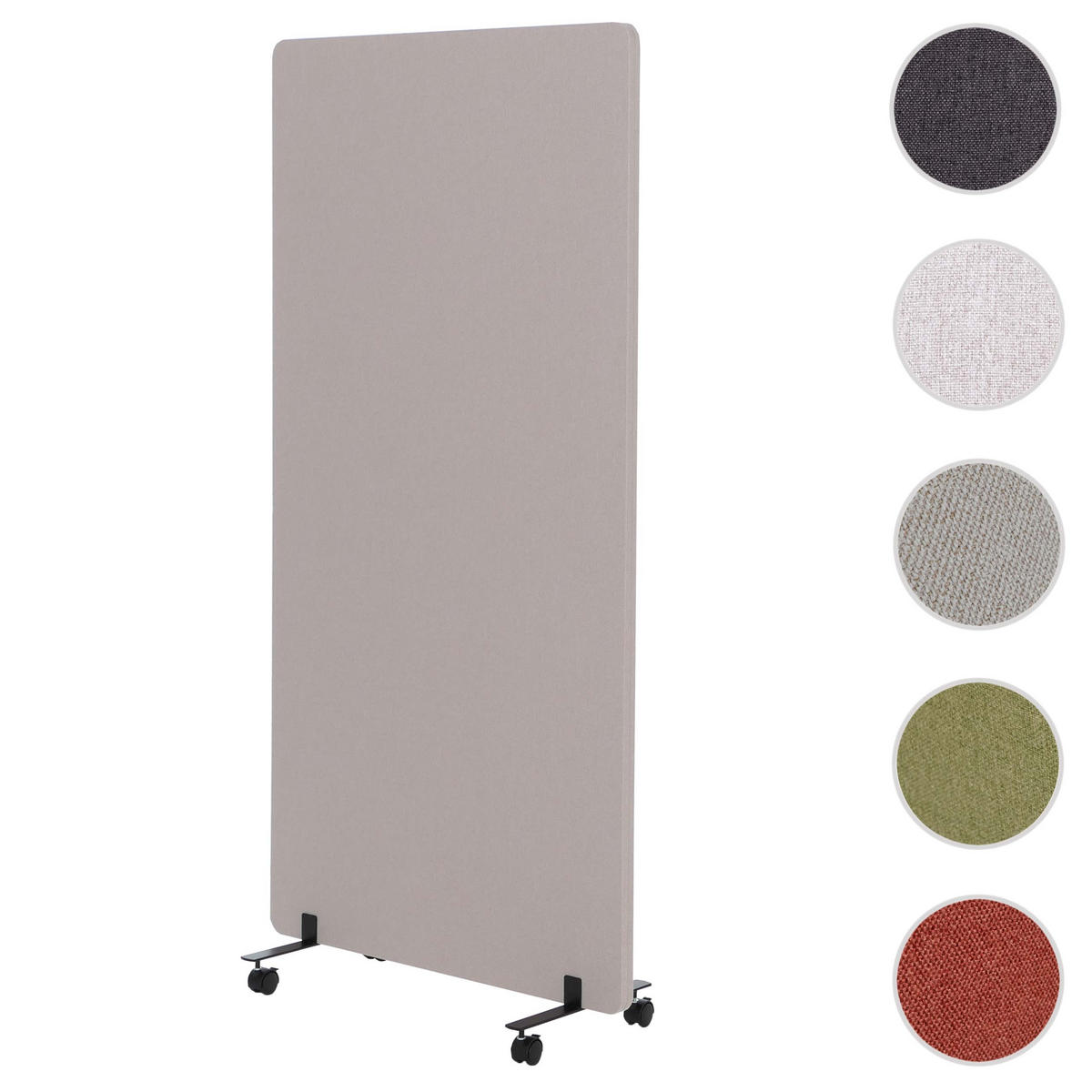 AKUSTICKÁ PŘÍČKA Béžová - béžová, textil (80/167/39cm) - MCW
