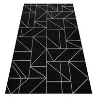 TEPPICH Floorlux 80/150 cm - Schwarz, Textil (80/150cm) - rugsX