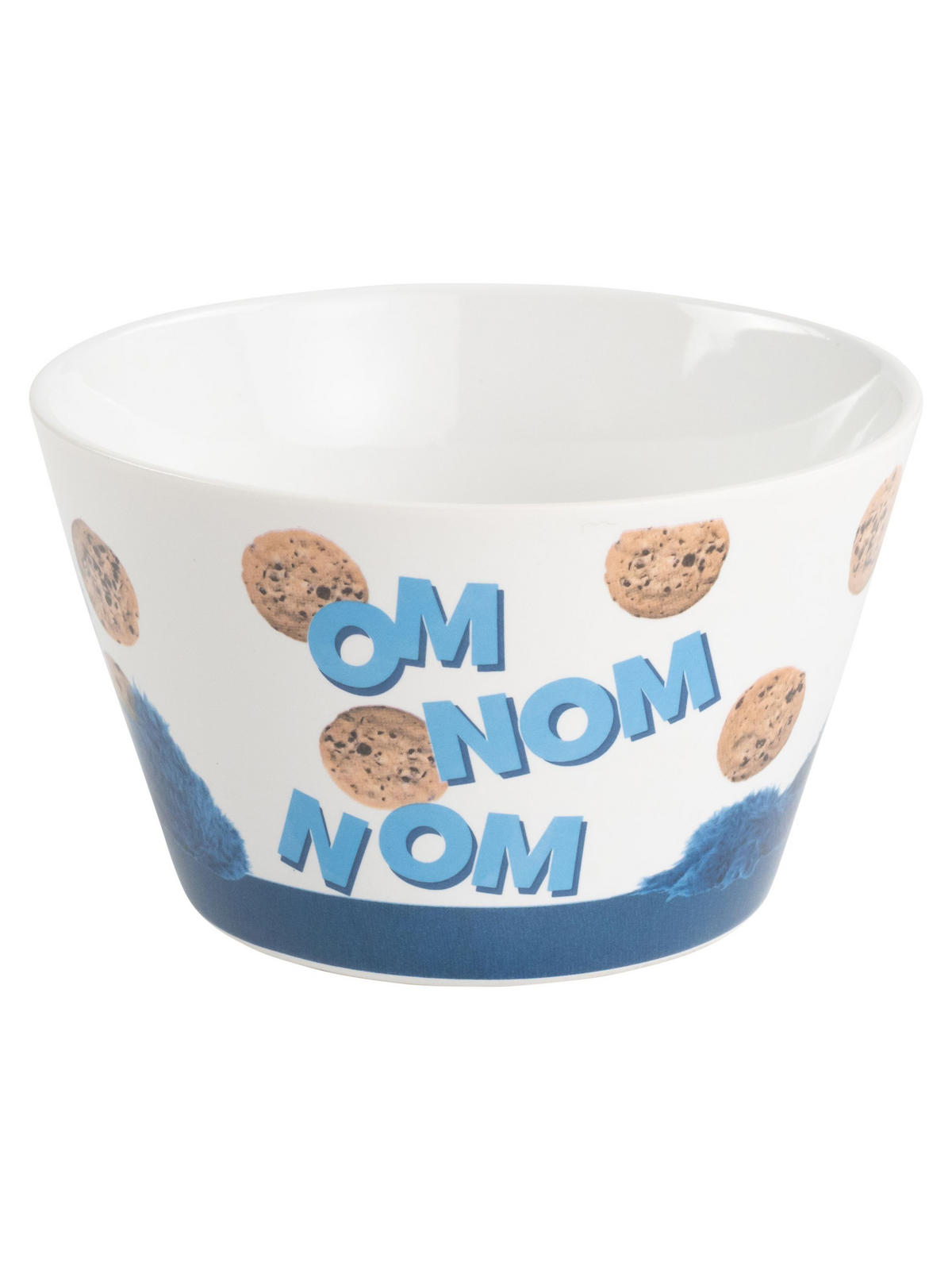 MÜSLISCHALE Die Schlümpfe Weiß 500 ml - Weiß, Keramik (14cm) - United Labels