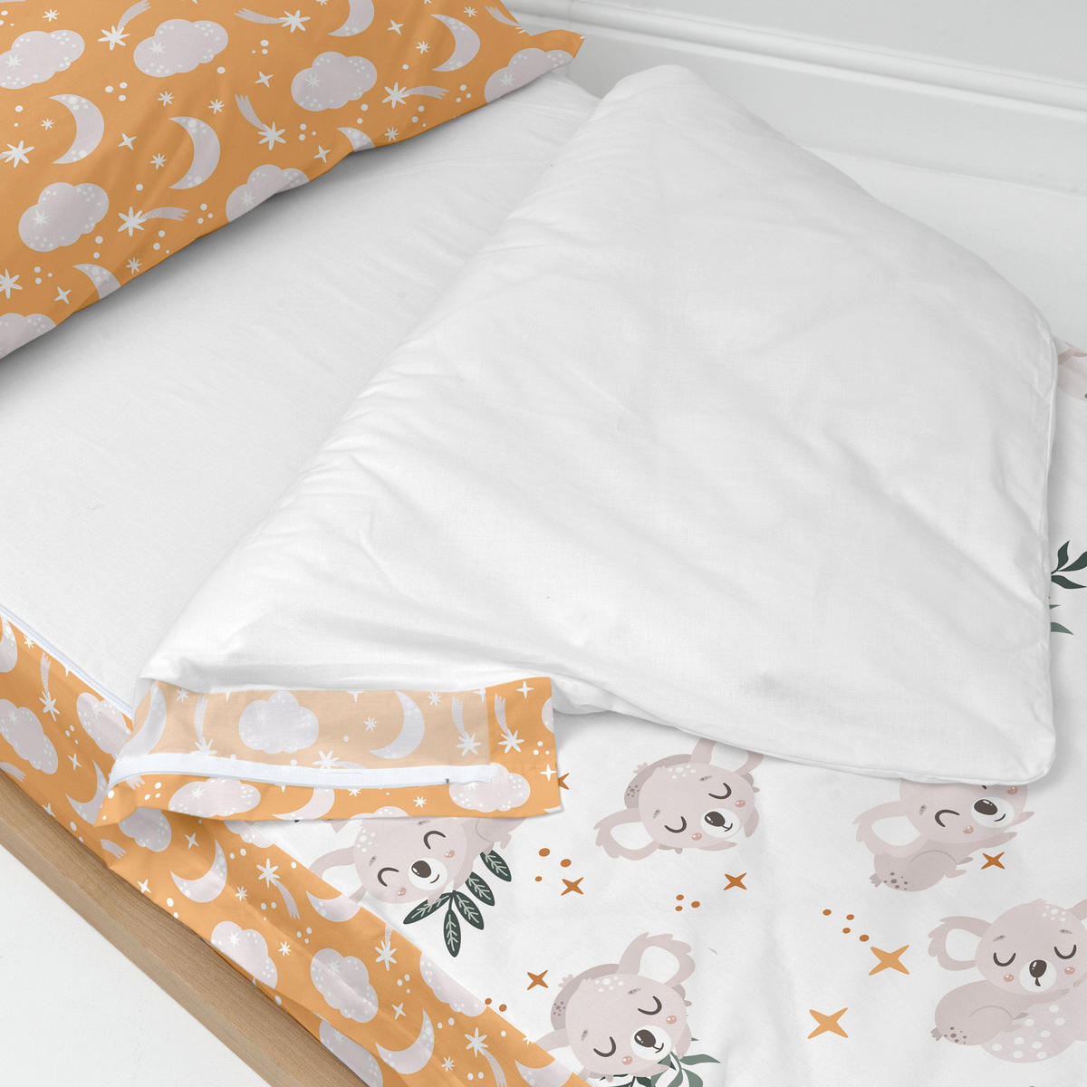 KINDER schlafsack Baby koala 105x200 cm Ohne füllung - Multicolor, Textil (105/200cm) - Happy Friday