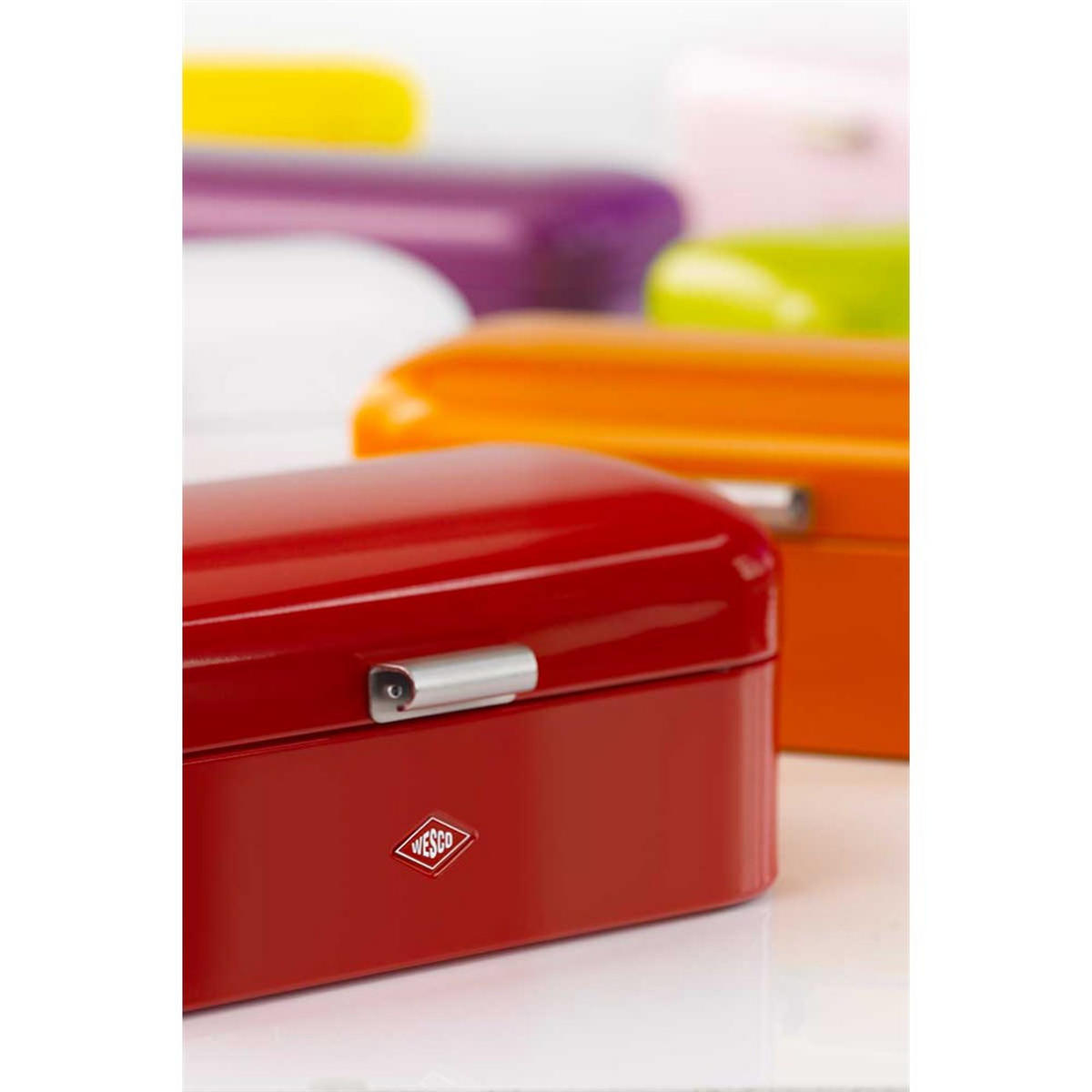 FRÜHSTÜCKSBOX Grandy Rot - Rot, Metall (42/17/22cm) - Wesco