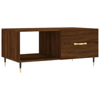 COUCHTISCH Braun Eichen-Optik 90x50x40 cm Holzwerkstoff - Braun, Holzwerkstoff (50/90/40cm) - furnicato