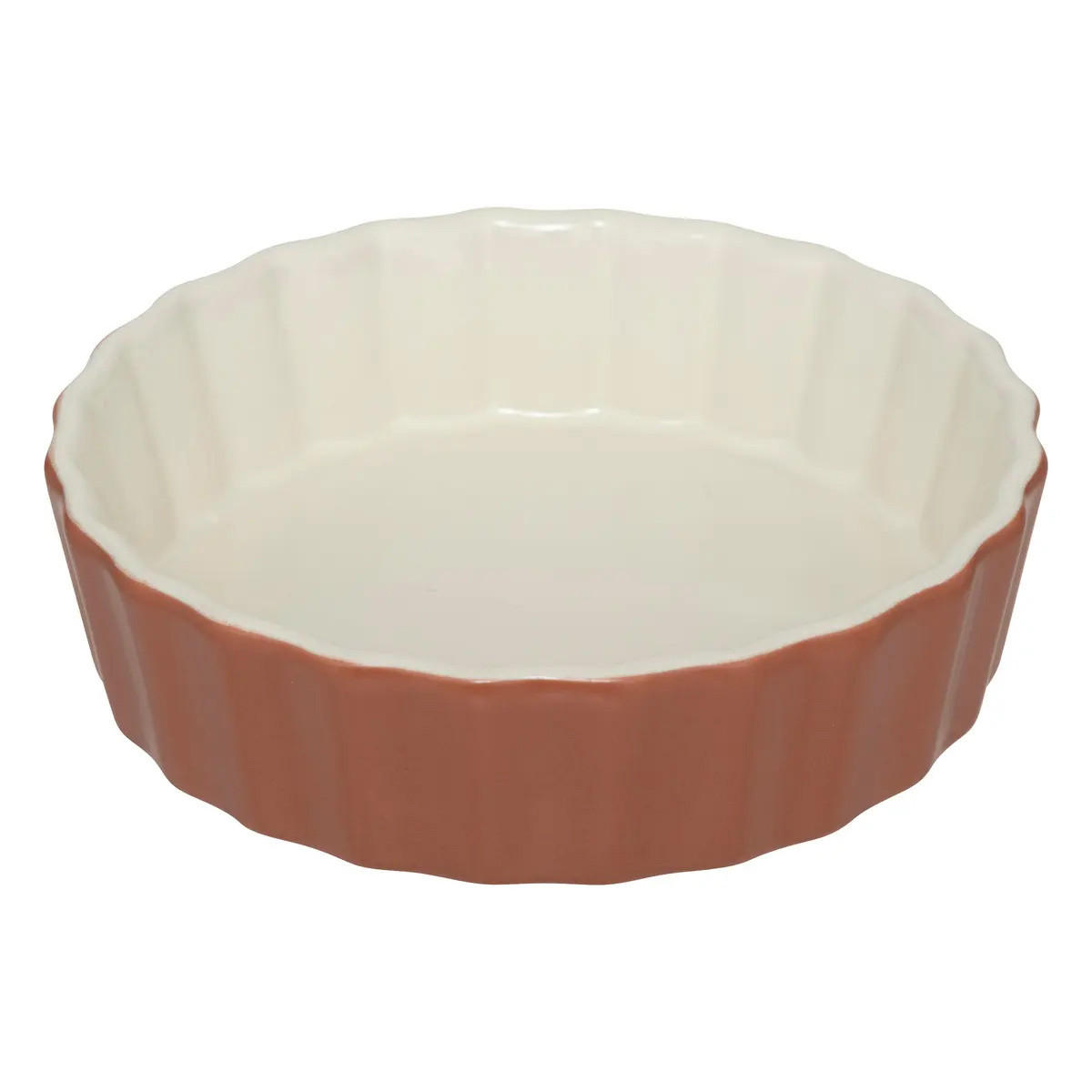 TARTELETTEFORM Keramik Wiw Ø 12 cm - Terracotta, Keramik (12.5/3.5/12.5cm) - 5five Simply Smart