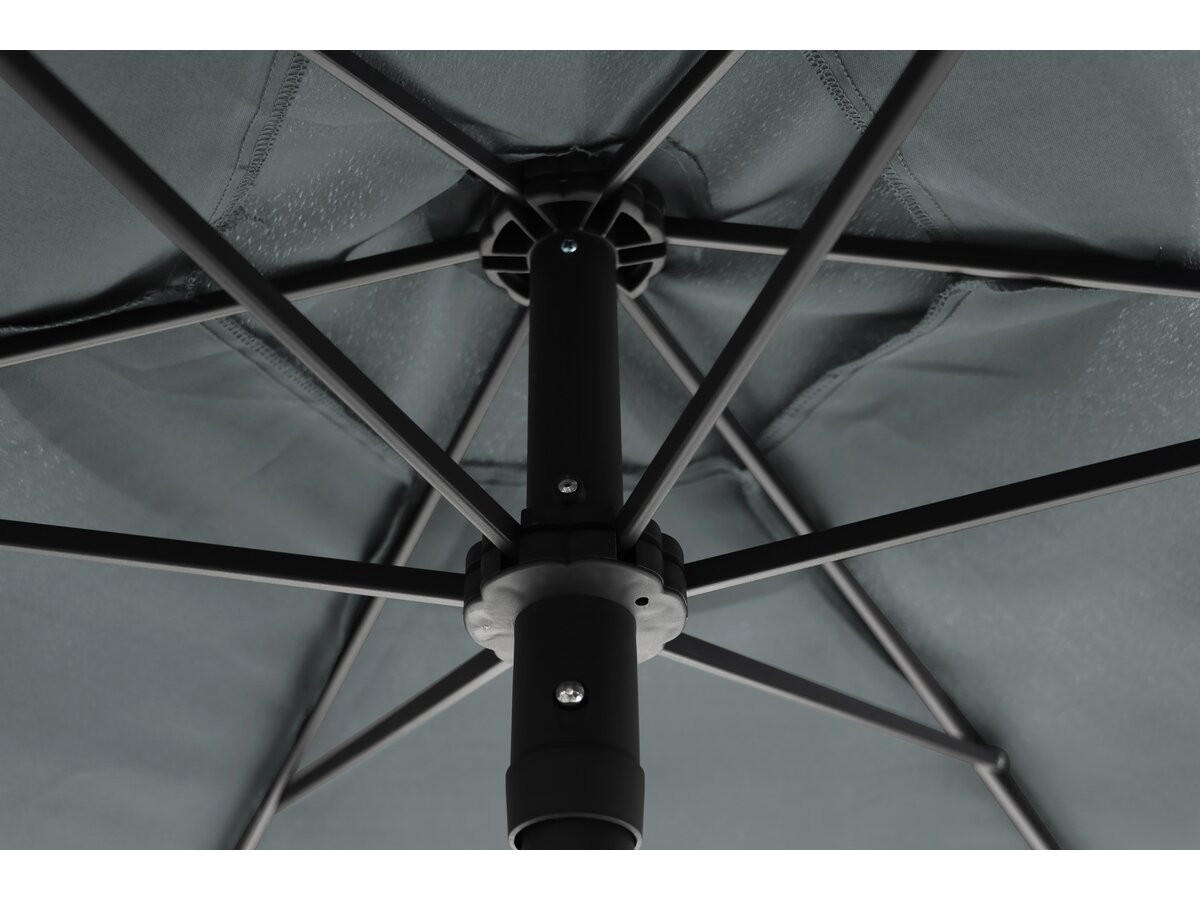 GARTEN-ESSMÖBELENSEMBLE convivia - Anthrazit, Metall - Habitat Garten