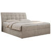 BOXBETT DIEGOS 160/200 Beige Struktur - H3 - Beige, Holz/Textil (160/200cm) - MKS