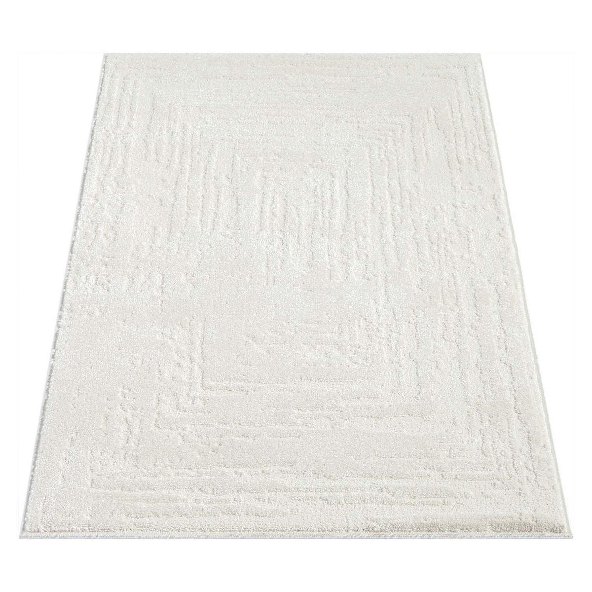 KURZFLOR-TEPPICH Flair 171 Creme 80x150 cm - Creme, Textil (80/150cm) - carpet city