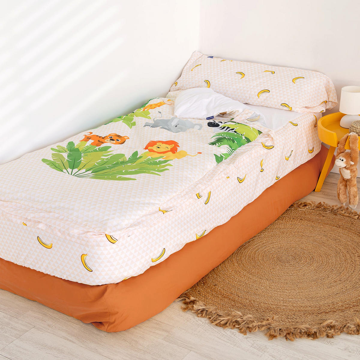 KINDER schlafsack Wild 90x200 cm Ohne füllung - Multicolor, Textil (90/200cm) - Happy Friday