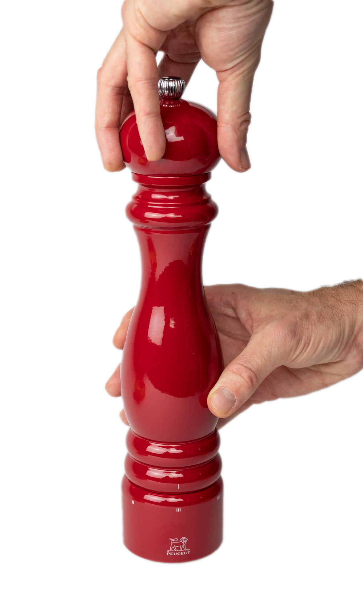 SALZMÜHLE Paris uSelect 30cm Buchenholz Passionsrot Zirkonia-Mahlwerk - Rot, Holz (6.7/30/6.7cm) - PEUGEOT