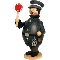 RAUCHMANN Max als Polizist 16 cm - Multicolor, Holz (10/16/10cm)