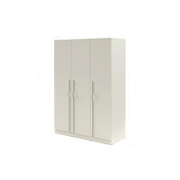 DREHTÜRENSCHRANK BRISSO BR2 150/210/60,5 cm in Kaschmir mit Metallgriffen - Kaschmir, Holzwerkstoff/Metall (150/210/61cm) - Deine Möbel 24