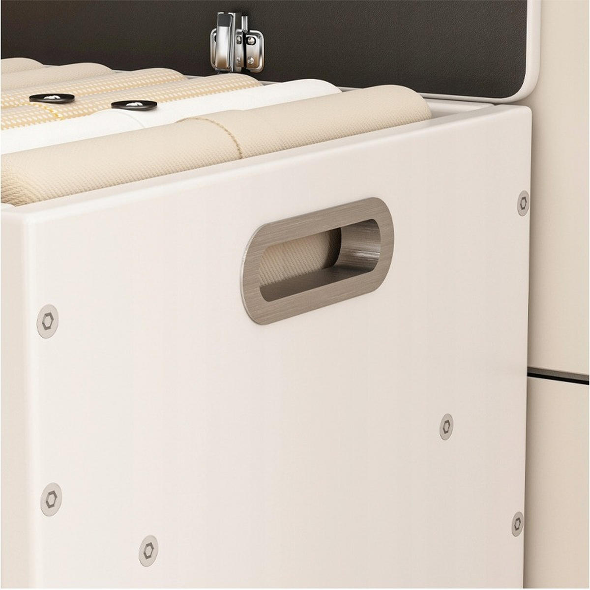 SCHUHSCHRANK, weiß 80/30/44 cm - Weiß, Holzwerkstoff (80/44/30cm)