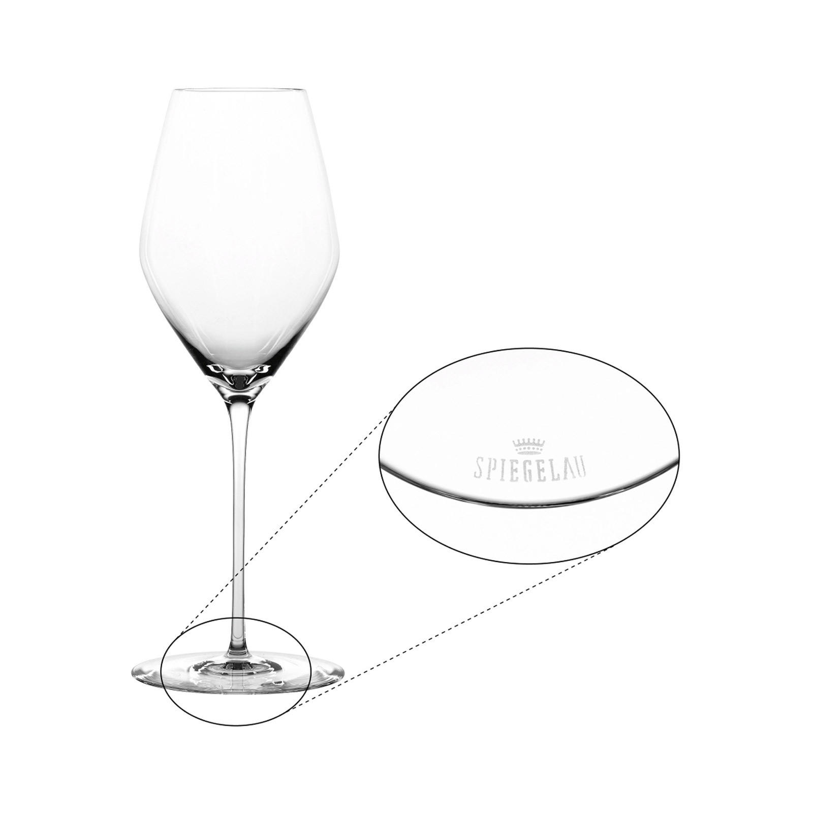 CHAMPAGNERGLÄSER Hi-Lite transparent 347 ml 6er Set - Transparent, Glas (0.347L) - Spiegelau