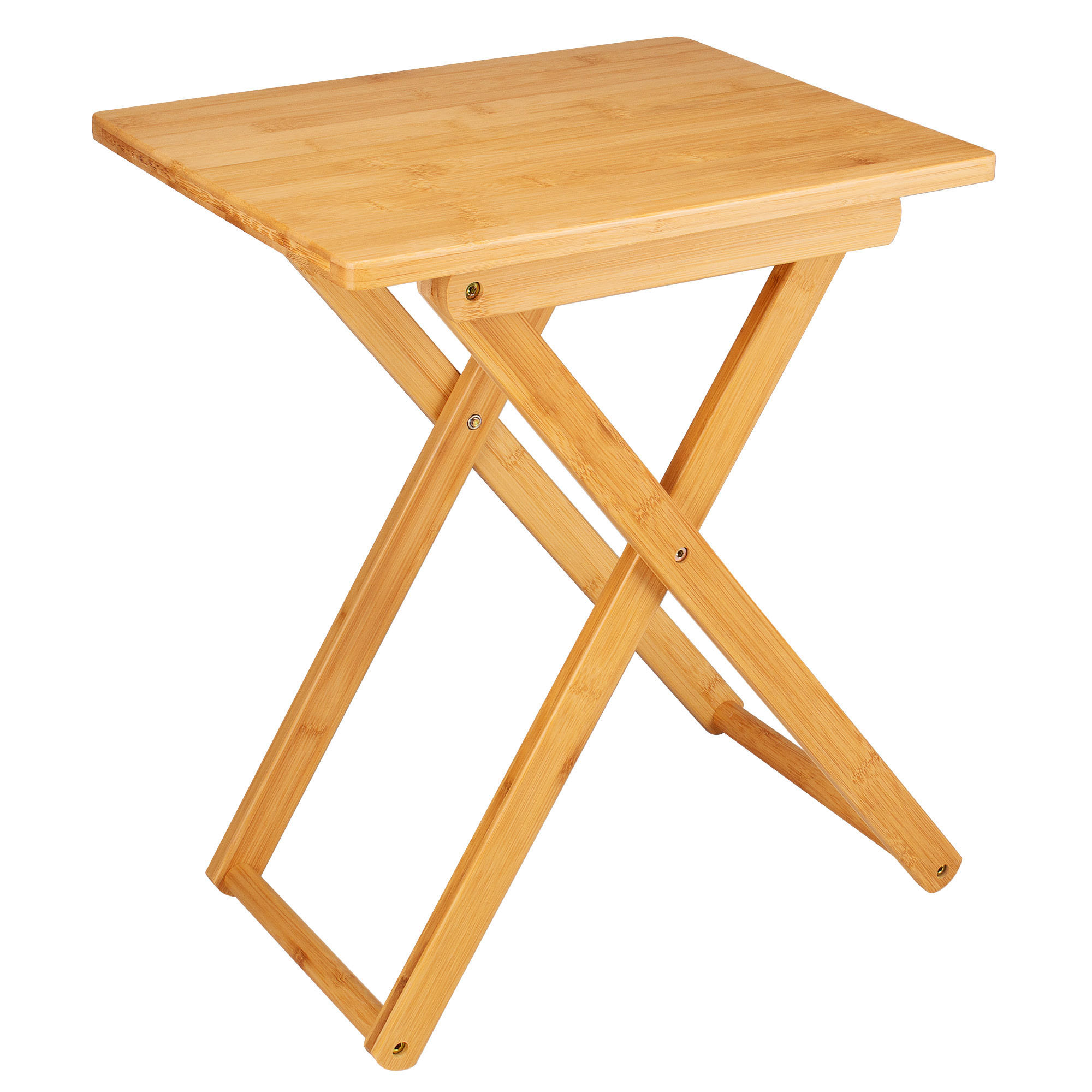 BEISTELLTISCH, Bambus - Hellbraun, Metall (40/31/50cm) - bremermann