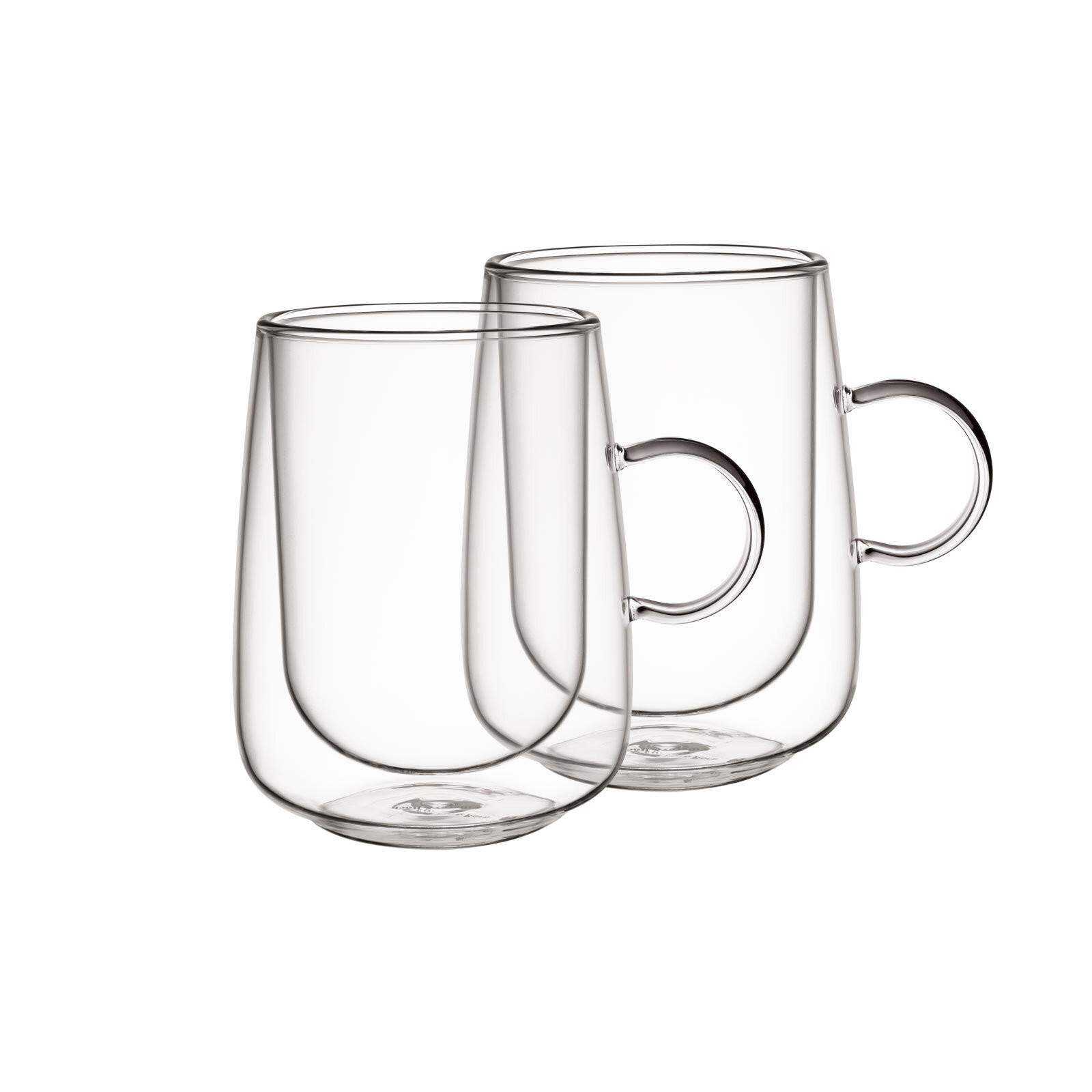 LATTE-MACCHIATO-GLÄSER Artesano Hot & Cold transparent 250 ml 2er Set - Transparent, Glas (0.25L) - Villeroy & Boch