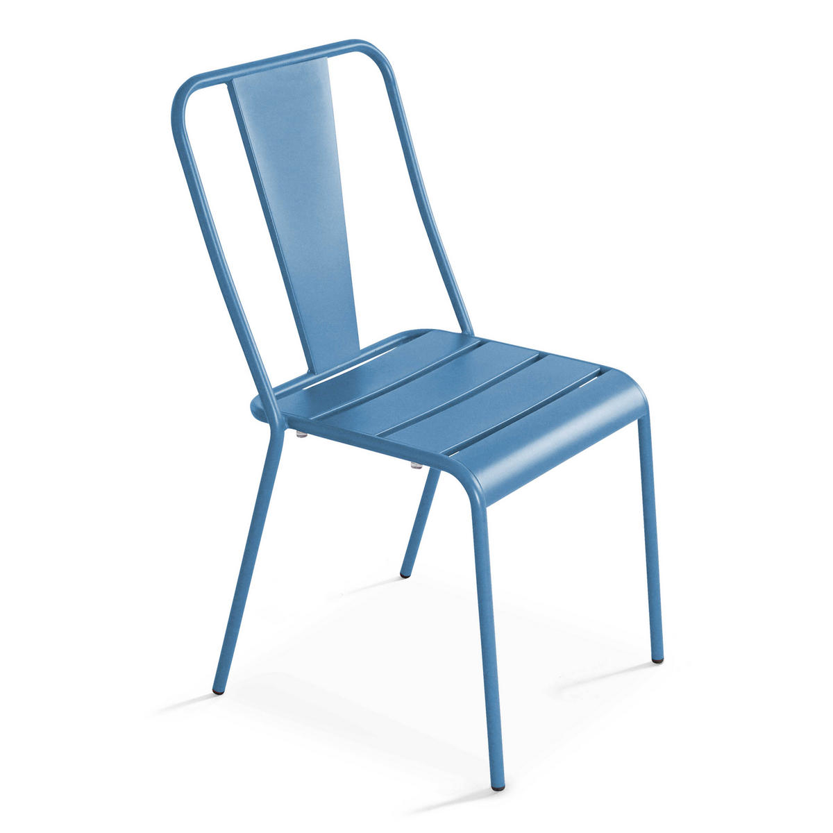 GARTENSET 3-tlg., Pazifikblau - Dunkelblau, Metall - Oviala