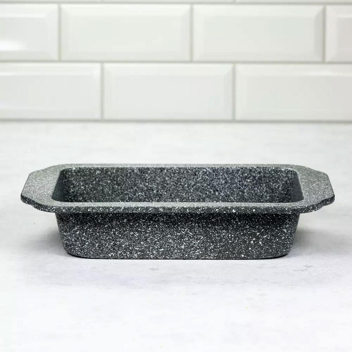 BACKFORM Grau 30.5/16.8/6 cm KB7379 - Grau, Metall (16.8/6/30.5cm) - Klausberg 