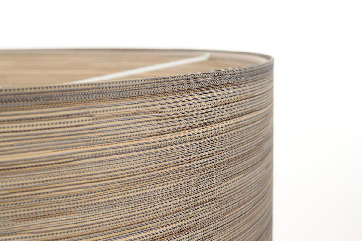 HÄNGELEUCHTE Grau 50/25 cm - Beige/Grau, Kunststoff (50/0.6/25cm) - ONZENO