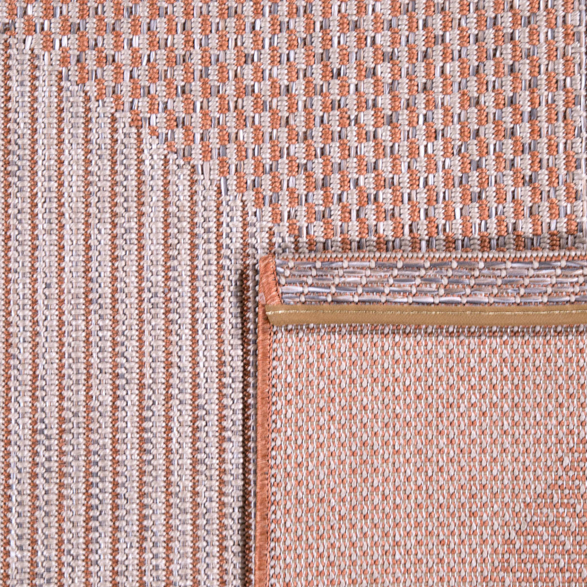 OUTDOORTEPPICH 80/150 cm Vermont 185 - Orange, Textil (80/150cm) - Paco Home