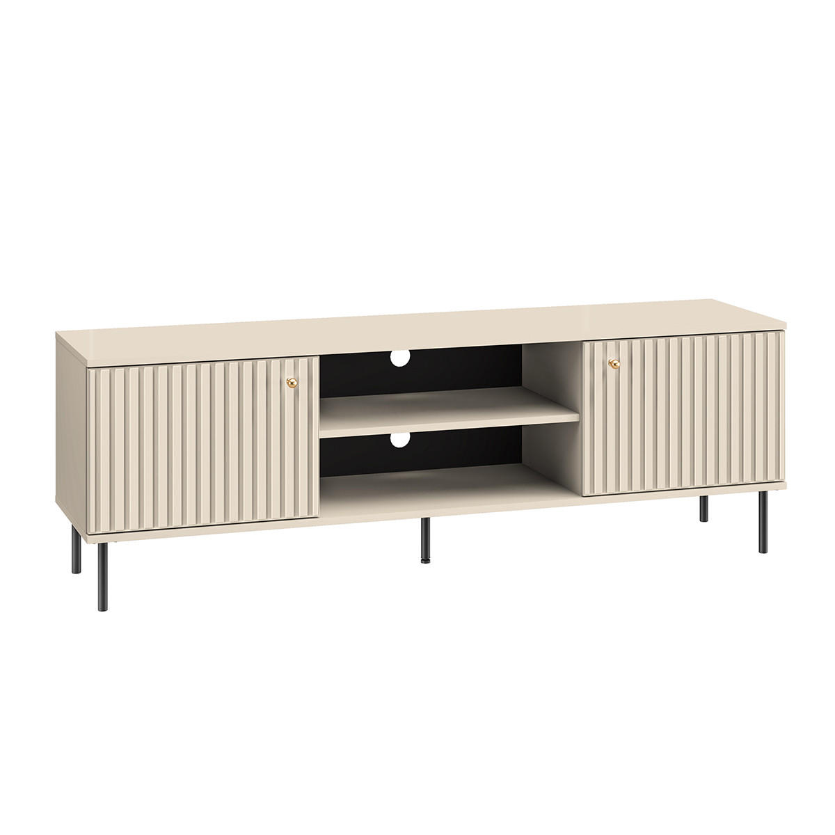 TV-MÖBEL Nova Beige - Beige, Holzwerkstoff (160/53/40cm) - Petits-meubles