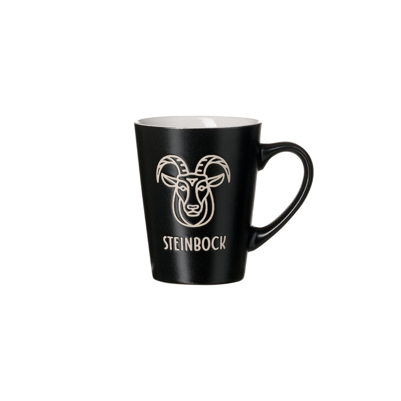 HENKELBECHER STEINBOCK Cosmic schwarz 350 ml - Schwarz, Keramik (0.35L) - Ritzenhoff Breker