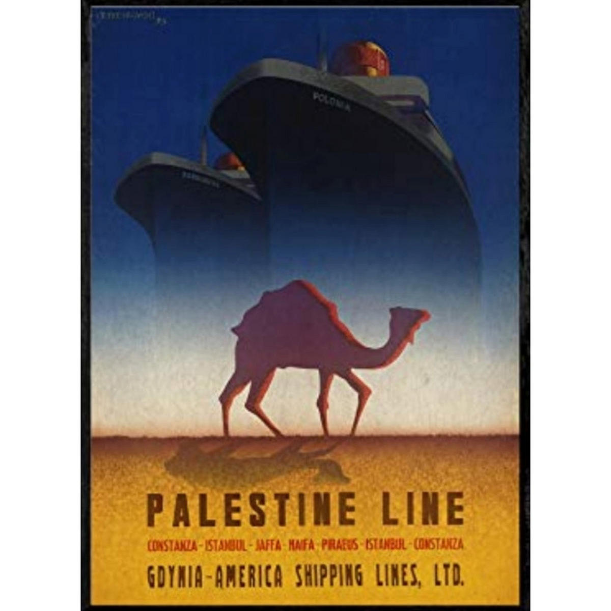 POSTER Treffen Palästina A3 Rahmenlos - Klar, Papier (29.7/5/42cm) - Nacnic