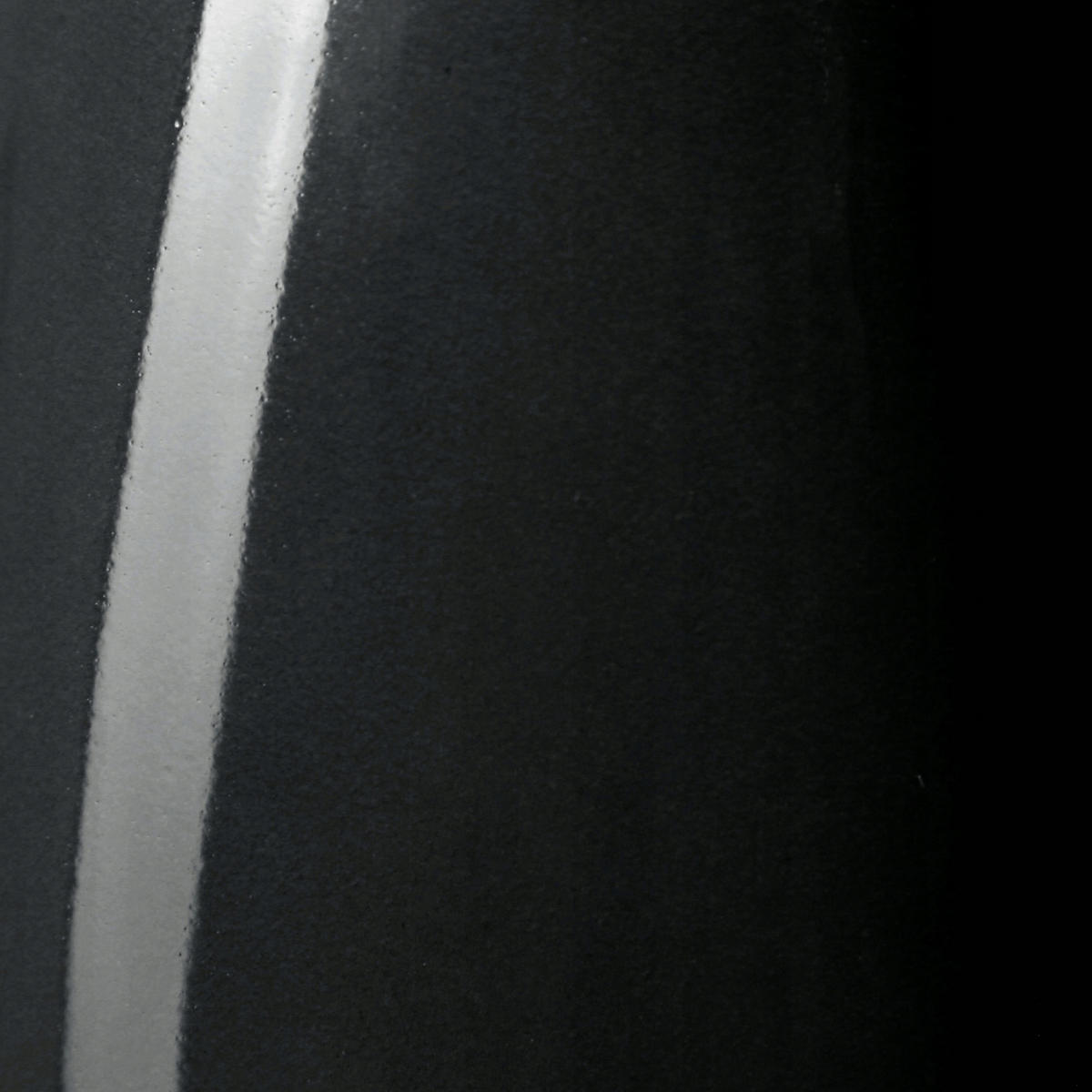 BADEZIMMERBECHER schwarz - Schwarz, Keramik (8/11cm) - KADAX