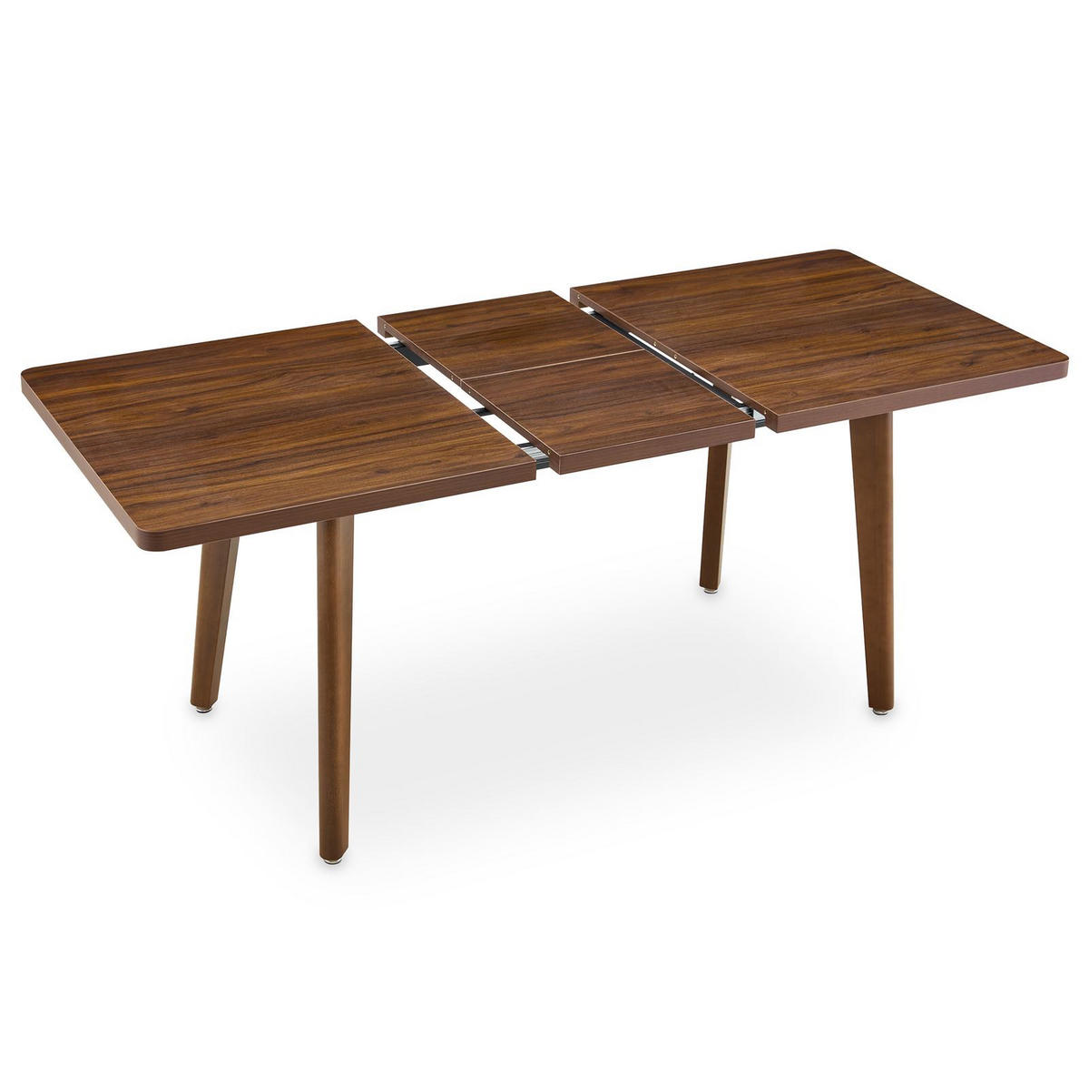 ESSTISCH NERI dunkelbraun - Dunkelbraun, Holz (80/140/76cm) - IDIMEX