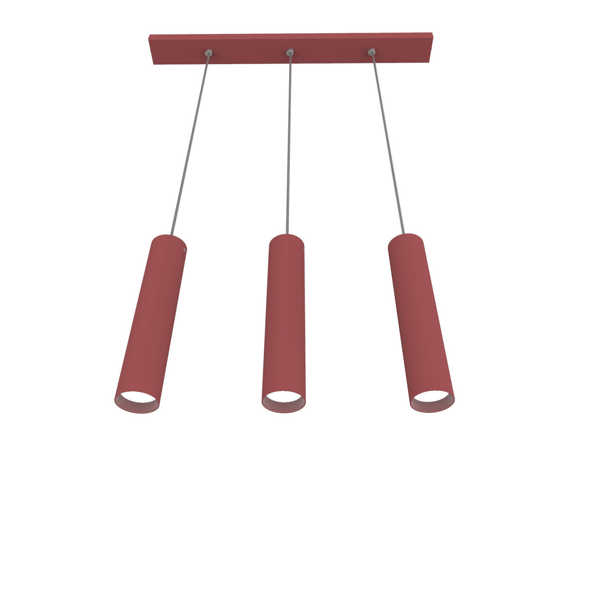 HÄNGELEUCHTE - Rot, Metall (6/70/30cm) - Lumicom