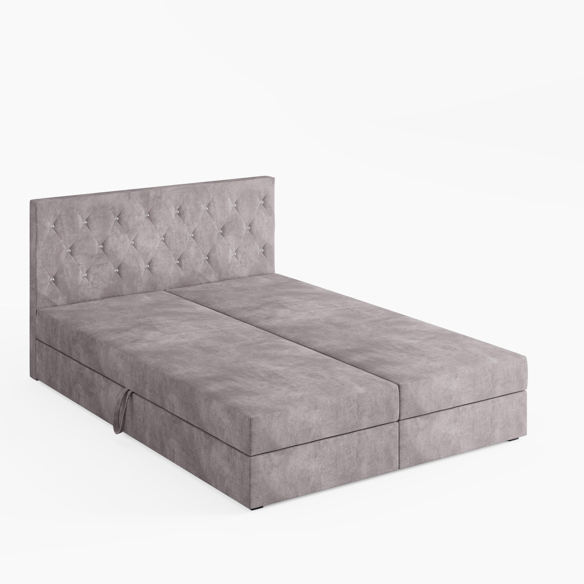 Barchello Boxbett Grau 140x20 cm
