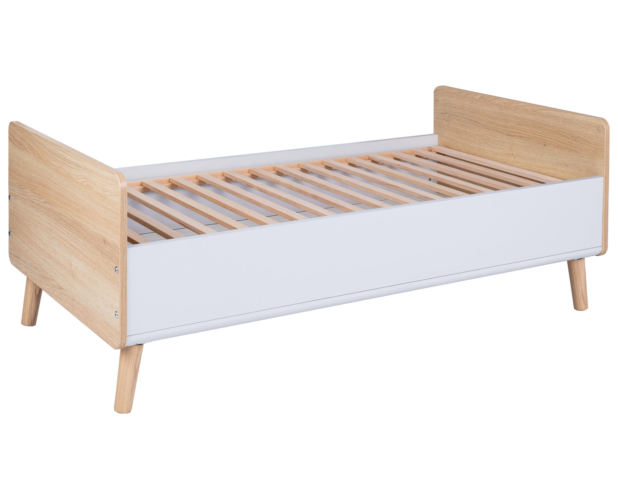 Thumbnail - arthur berndt Umbauseiten, Eiche, Hellgrau, Holzwerkstoff, 70x140 cm, Blauer Engel, Hergestellt in Deutschland, Babymöbe...