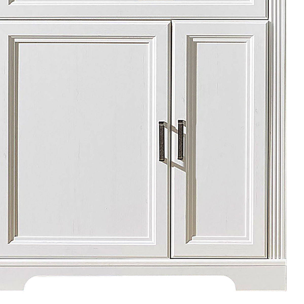 VITRINENSCHRANK - Weiß, Holzwerkstoff (93/204/42cm) - home24